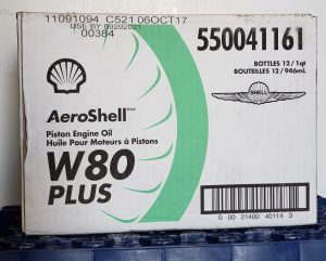 Aeroshell W80 Plus Case 12 x 1 qt 550041161.