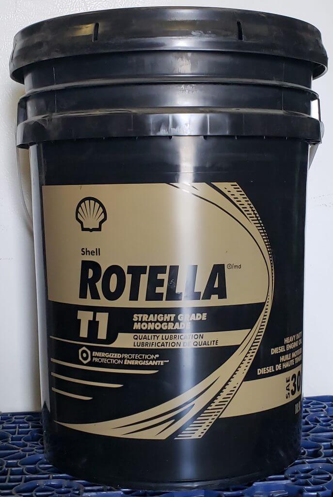 Shell Rotella T1 30 Straight Grade 550054448 