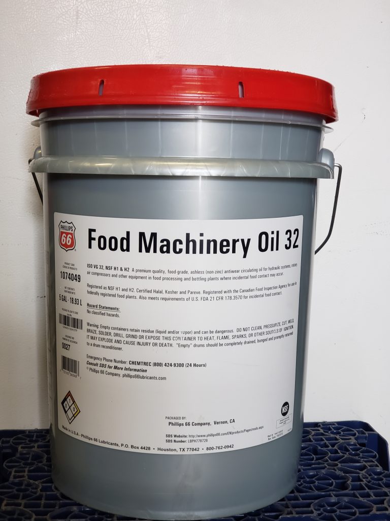 Phillips 66 Food Machinery Oil 32 Pail